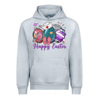 Heather Grey happy easter eggs nurse n Urban Hoodie - Neo Western