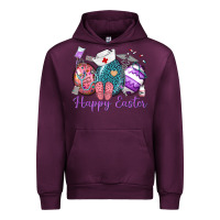 Mauve Wine happy easter eggs nurse n Urban Hoodie - Neo Western