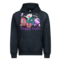 Navy happy easter eggs nurse n Urban Hoodie - Neo Western