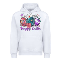 White happy easter eggs nurse n Urban Hoodie - Neo Western
