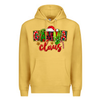Antique Gold christmas gamma claus Premium Hoodie - FaDigitalArtStudio