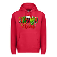 Cardinal christmas gamma claus Premium Hoodie - FaDigitalArtStudio