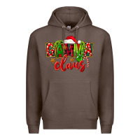 Coffee christmas gamma claus Premium Hoodie - FaDigitalArtStudio