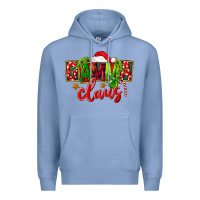 Colony Blue christmas gamma claus Premium Hoodie - FaDigitalArtStudio