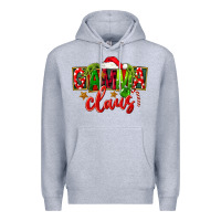 Heather Grey christmas gamma claus Premium Hoodie - FaDigitalArtStudio