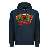 Navy christmas gamma claus Premium Hoodie - FaDigitalArtStudio
