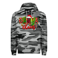Slate Camo christmas gamma claus Premium Hoodie - FaDigitalArtStudio
