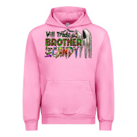 Fuchsia Pink will trade brother for candy Urban Hoodie - CowhideDigitalArt
