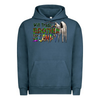 Pigment Midnight Navy will trade brother for candy Urban Hoodie - CowhideDigitalArt