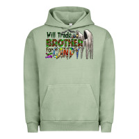 Pigment Oil Green will trade brother for candy Urban Hoodie - CowhideDigitalArt