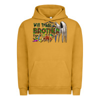 Pigment Peanut Butter will trade brother for candy Urban Hoodie - CowhideDigitalArt