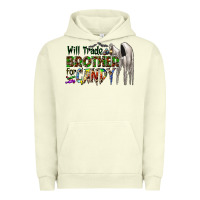 Pigment Pistachio will trade brother for candy Urban Hoodie - CowhideDigitalArt