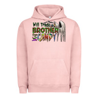 Pigment Salmon will trade brother for candy Urban Hoodie - CowhideDigitalArt