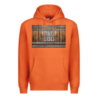 Carrot dad bod whiskey barrel skinny metal can holder Premium Hoodie - HRA Design Shop