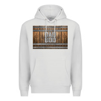 Dove Grey dad bod whiskey barrel skinny metal can holder Premium Hoodie - HRA Design Shop