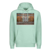Seafoam dad bod whiskey barrel skinny metal can holder Premium Hoodie - HRA Design Shop
