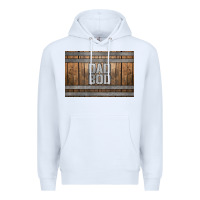White dad bod whiskey barrel skinny metal can holder Premium Hoodie - HRA Design Shop