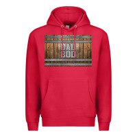 Cardinal dad bod whiskey barrel skinny metal can holder Premium Hoodie - HRA Design Shop