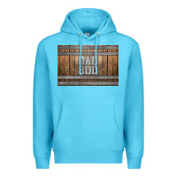 Ocean Blue dad bod whiskey barrel skinny metal can holder Premium Hoodie - HRA Design Shop