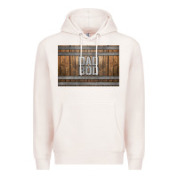 Pale Pink dad bod whiskey barrel skinny metal can holder Premium Hoodie - HRA Design Shop