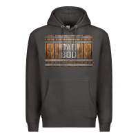 Smoke dad bod whiskey barrel skinny metal can holder Premium Hoodie - HRA Design Shop