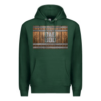 Sports Green dad bod whiskey barrel skinny metal can holder Premium Hoodie - HRA Design Shop