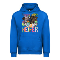 Cobalt happy easter heifer Urban Hoodie - Neo Western