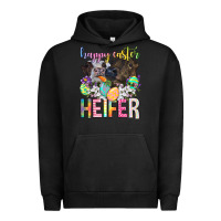 Pigment Black happy easter heifer Urban Hoodie - Neo Western