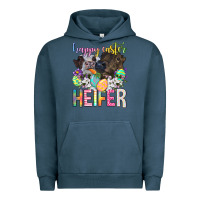 Pigment Midnight Navy happy easter heifer Urban Hoodie - Neo Western