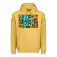 Antique Gold mama whiskey barrel skinny metal can holder Premium Hoodie - HRA Design Shop