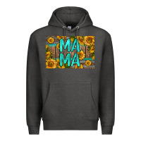 Charcoal Heather mama whiskey barrel skinny metal can holder Premium Hoodie - HRA Design Shop