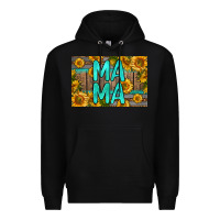 Black mama whiskey barrel skinny metal can holder Premium Hoodie - HRA Design Shop