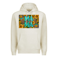 Oatmeal Heather mama whiskey barrel skinny metal can holder Premium Hoodie - HRA Design Shop