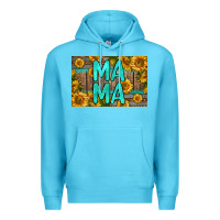 Ocean Blue mama whiskey barrel skinny metal can holder Premium Hoodie - HRA Design Shop