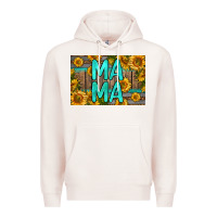 Pale Pink mama whiskey barrel skinny metal can holder Premium Hoodie - HRA Design Shop