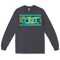 Smoke teacher license plate Long Sleeve Tee - BarkalooDesign