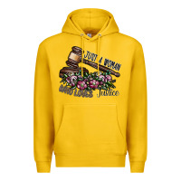 Lemon just a woman who loves justice Premium Hoodie - SublimationCraftShop