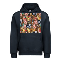 Navy western farm animals seamless pattern Urban Hoodie - HRA Design Shop