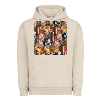 Pigment French Oak western farm animals seamless pattern Urban Hoodie - HRA Design Shop
