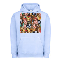 Pigment Grape Ice western farm animals seamless pattern Urban Hoodie - HRA Design Shop