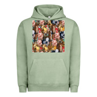 Pigment Oil Green western farm animals seamless pattern Urban Hoodie - HRA Design Shop