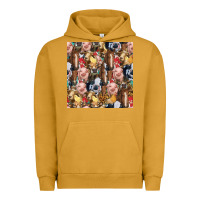 Pigment Peanut Butter western farm animals seamless pattern Urban Hoodie - HRA Design Shop