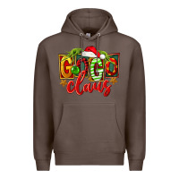 Coffee christmas gogo claus Premium Hoodie - FaDigitalArtStudio