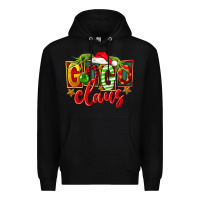 Black christmas gogo claus Premium Hoodie - FaDigitalArtStudio