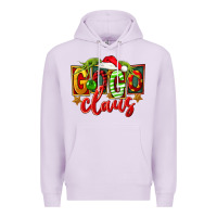 Lilac christmas gogo claus Premium Hoodie - FaDigitalArtStudio