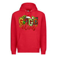 Red christmas gogo claus Premium Hoodie - FaDigitalArtStudio