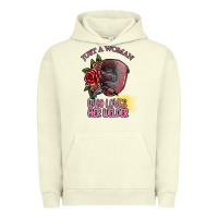 Pigment Pistachio just a woman who loves her welder Urban Hoodie - SublimationCraftShop