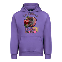 Tulip just a woman who loves her welder Urban Hoodie - SublimationCraftShop