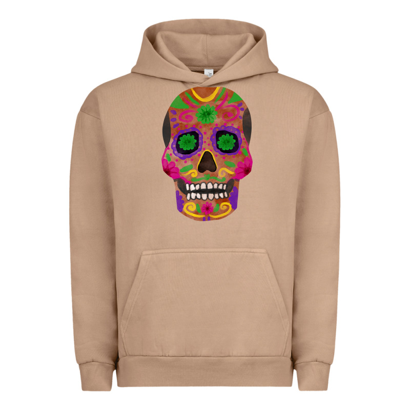 Sugar Skull Urban Hoodie by FaDigitalArtStudio | Teevron