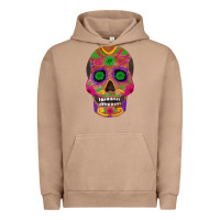 Pigment Burro sugar skull Urban Hoodie - FaDigitalArtStudio